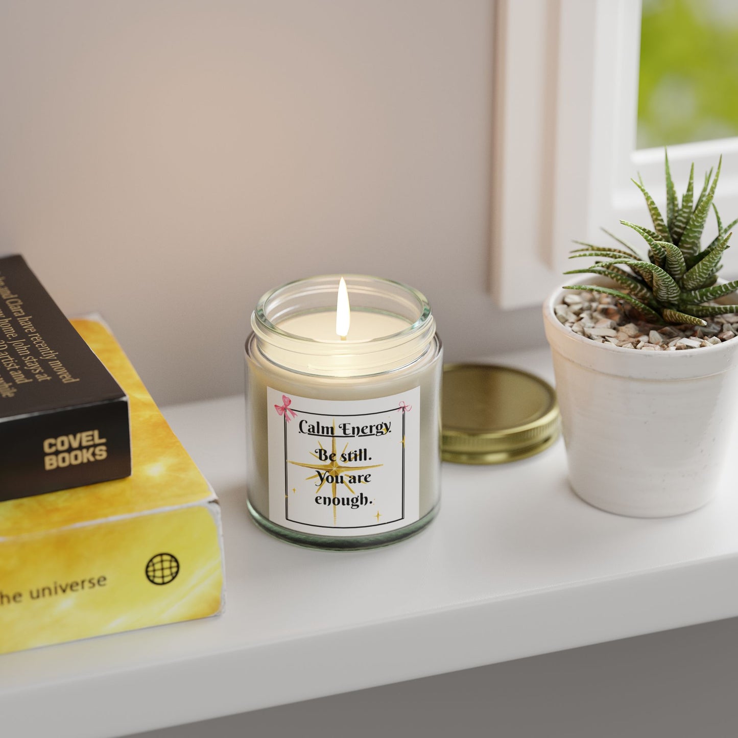 Calming Candle – Coconut Apricot Wax