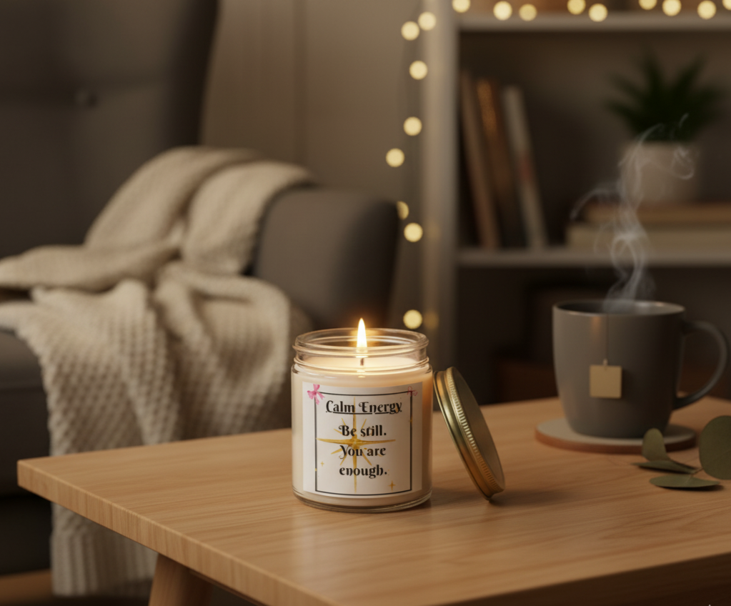 Calming Candle – Coconut Apricot Wax