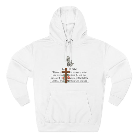 Faith Hoodie | Christian Fleece | Inspirational & Cozy Religious Apparel