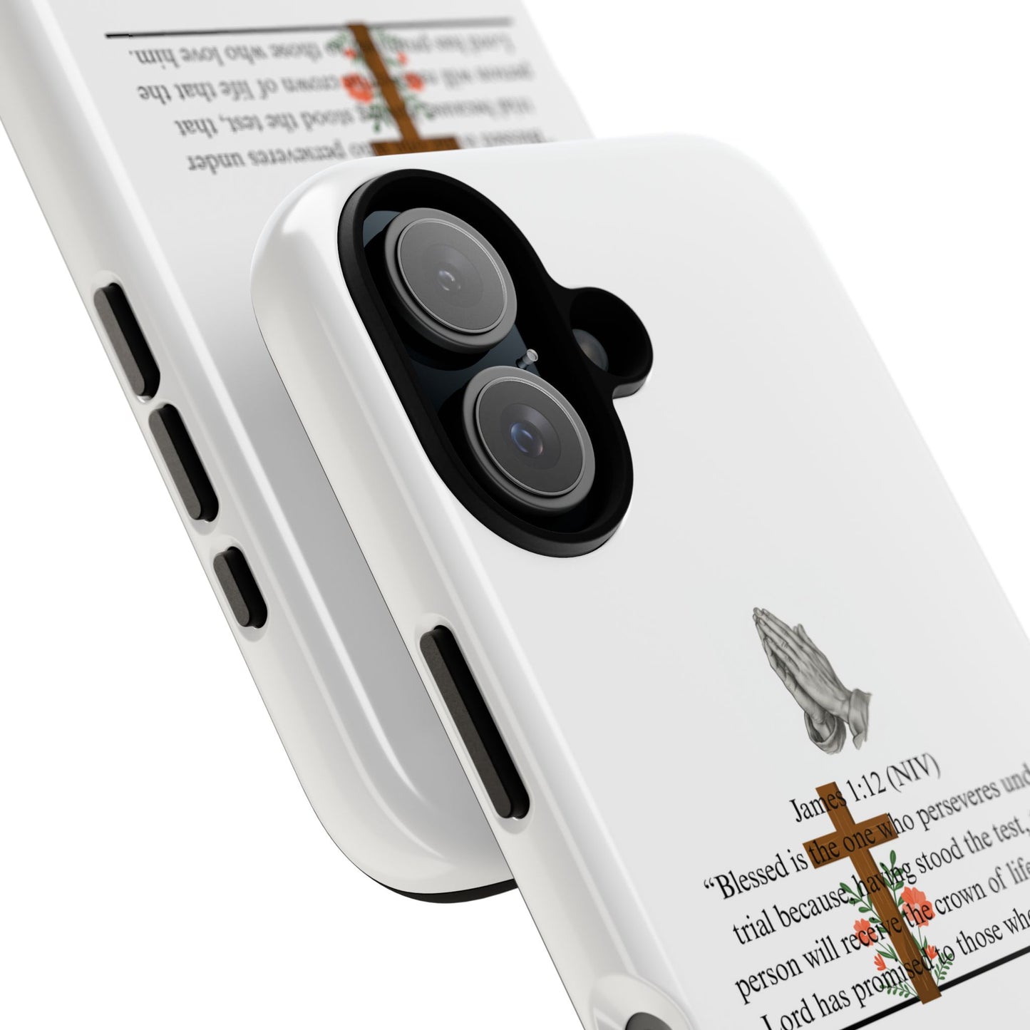 Faith Phone Case | Christian Tough Cover | Inspirational Bible Verse Gift